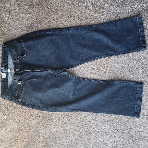GAP Denim - GAP Denim Bootcut Capri, Size 10, Color Blue